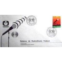1986 FDC 402 Radiodifusão
