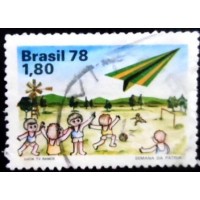 1978 C 1049 Avião e Criança U