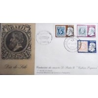 1981 FDC 1210 Cabeça Pequena