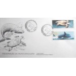 1987 FDC 421 Baleia e Tartaruga 40444