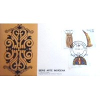 1980 FDC 195 Arte Indígena PB 910