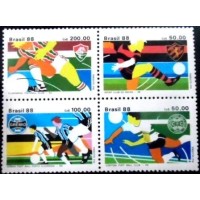 1988 BR C 1596 Clubes de Futebol II P 1 M SET