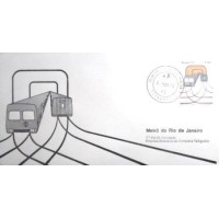 1979 FDC 171 Metrô do Rio de Janeiro 