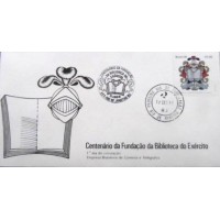 1981 FDC 243 Biblioteca Exército RJ