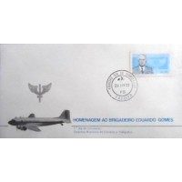 1982 FDC 244 Brigadeiro Eduardo Gomes PB 1937