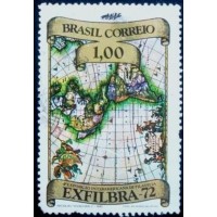 1972 C 0750 Carta do Brasil 1 U