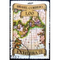 1972 C 0751 Carta do Brasil 1a U