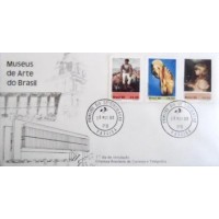 1980 FDC 198 Museus de Arte do Brasil PB 16707