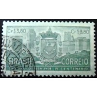 1954 C 0331 Brasão de Armas SP Tintado MCC