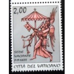 2013 Angel with Coat of Arms of the Apostolic Chamber 2
