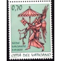 2013 Angel with Coat of Arms of the Apostolic Chamber 70