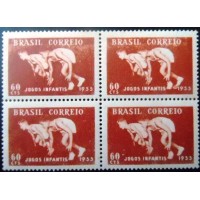 1955 C 0363 5º Jogos Infantis A variedade Pedra M QD