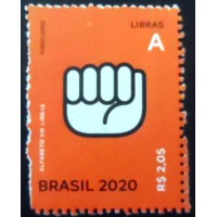 2020 C 3917 Letra A em Libras U