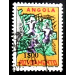 1965 AO 0023 Map of Angola industrial and farm workers Z U