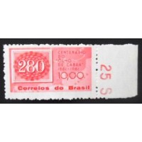 1961 C 0466 Selos Coloridos 280 MY