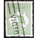 1913 Kangaroo and Map ½ 1913 Kangaroo and Map ½