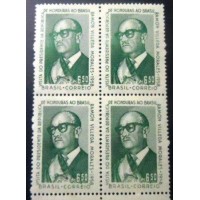 1958 C 0411 Villeda Morales A Filigrana O A M QD