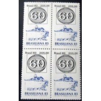 1983 BR C 1336 Brasiliana 83 60 Réis M QD