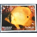 1972 AE SH 1203 Threadfin Butterflyfish A NCC