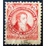 1890 AR 0068 Bernardino Rivadavia 5 U SEV