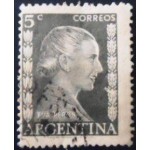 1952 AR 0592 Eva Perón 5 U