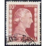 1952 AR 0593 Eva Perón 10 U