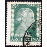 1952 AR 0595 Eva Perón 25 U