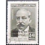 1957 AR 0091 Roque Sáenz Pe?a 4.40 D U