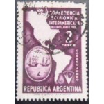 1957 AR 0658 Map of Americas U