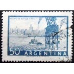 1959 AR 0622 Harbor of Buenos Aires U SEV