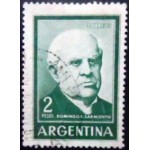 1962 AR 0766 Domingo Faustino Sarmiento 2 U SEV