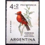 1963 AR 0830 Vermilion Flycatcher U
