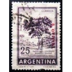 1967 AR 0117 Red Quebracho 25 ovpt D U 