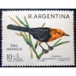 1967 AR 0952 Scarletheaded Blackbird N