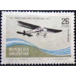 1967 AR 0972 First international Air Mail N