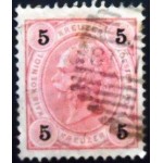 1890 AT 0053 Emperor Franz Joseph 5 U sev