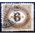 1895 AT 0005 Digit in oval frame 6 U PA