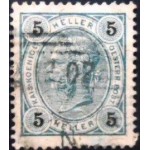 1899 AT 0072 Emperor Franz Joseph 5 U