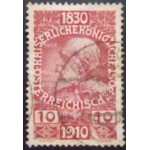 1910 AT 0166 Emperor Franz Joseph 10 U