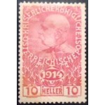 1913 AT 0179 Emperor Franz I 10 U