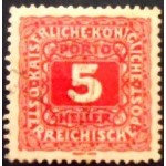 1916 AT 0047 Digit in Octagon 5 PB U