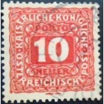 1916 AT 0048 Digit in Octagon 10 PB U