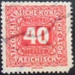 1916 Digit in Octagon 40