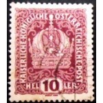 1916 AT 0188 Emperors crown 10 U