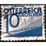 1925 AT 0139 Digit & triangles 10 P U 1925 AT 0139 Digit & triangles 10 P U