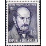 1965 AT 1192 Memorial Centenary of Ignaz Philipp Semmelweis U