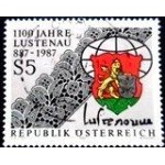 1987 AT 1885 1100 years Lustenau U