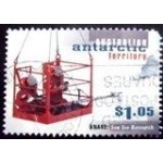 1997 AQ 0113 Scientists in Cage above Sea Ice U