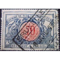 1902 Railway Stamp: Middle in a Different Color 70