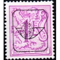 1967 Precanceled Number on Heraldic Lion 1